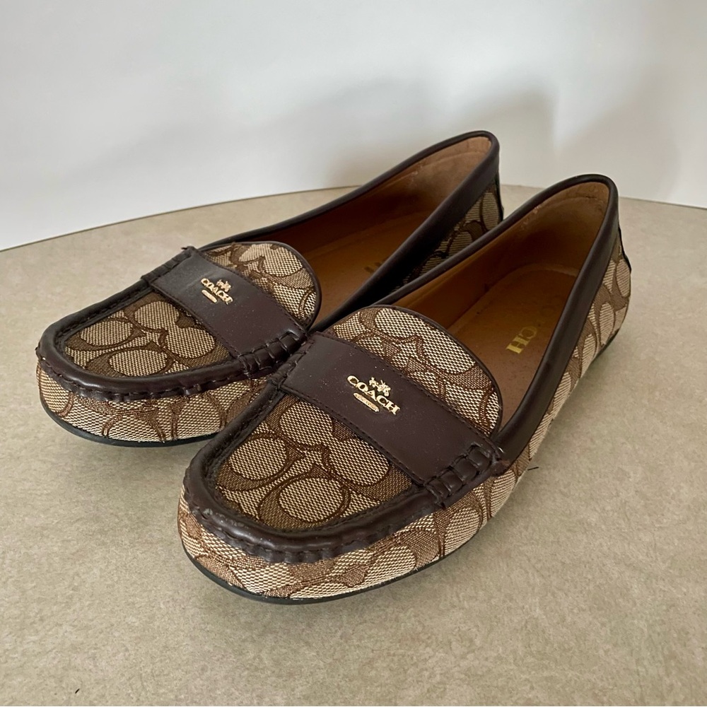 COACH Odette Slip-on Loafers, Flats. Size 7B. Like New.